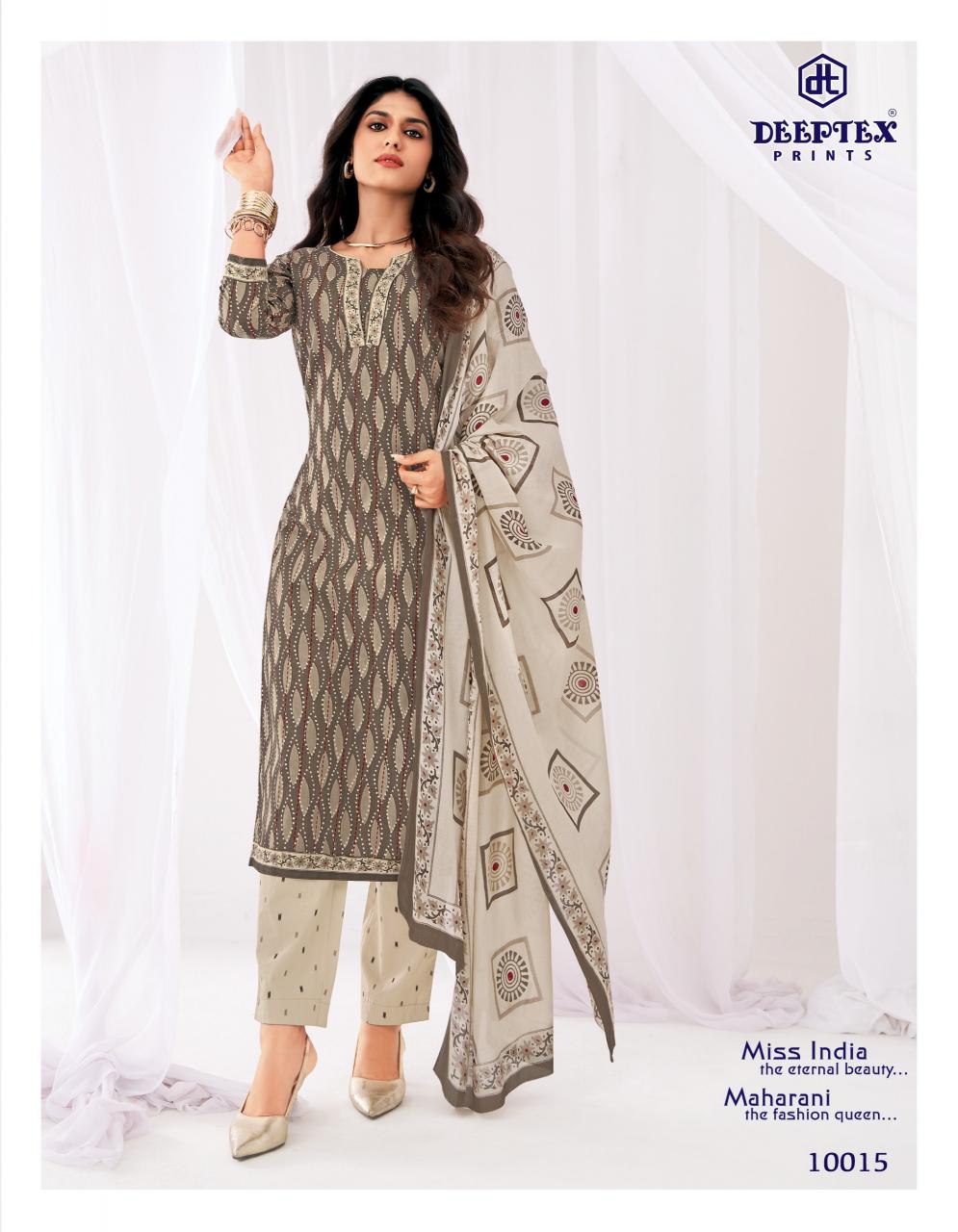 Deeptex Miss India Vol 100 – Dress Material Wholesale Catalog