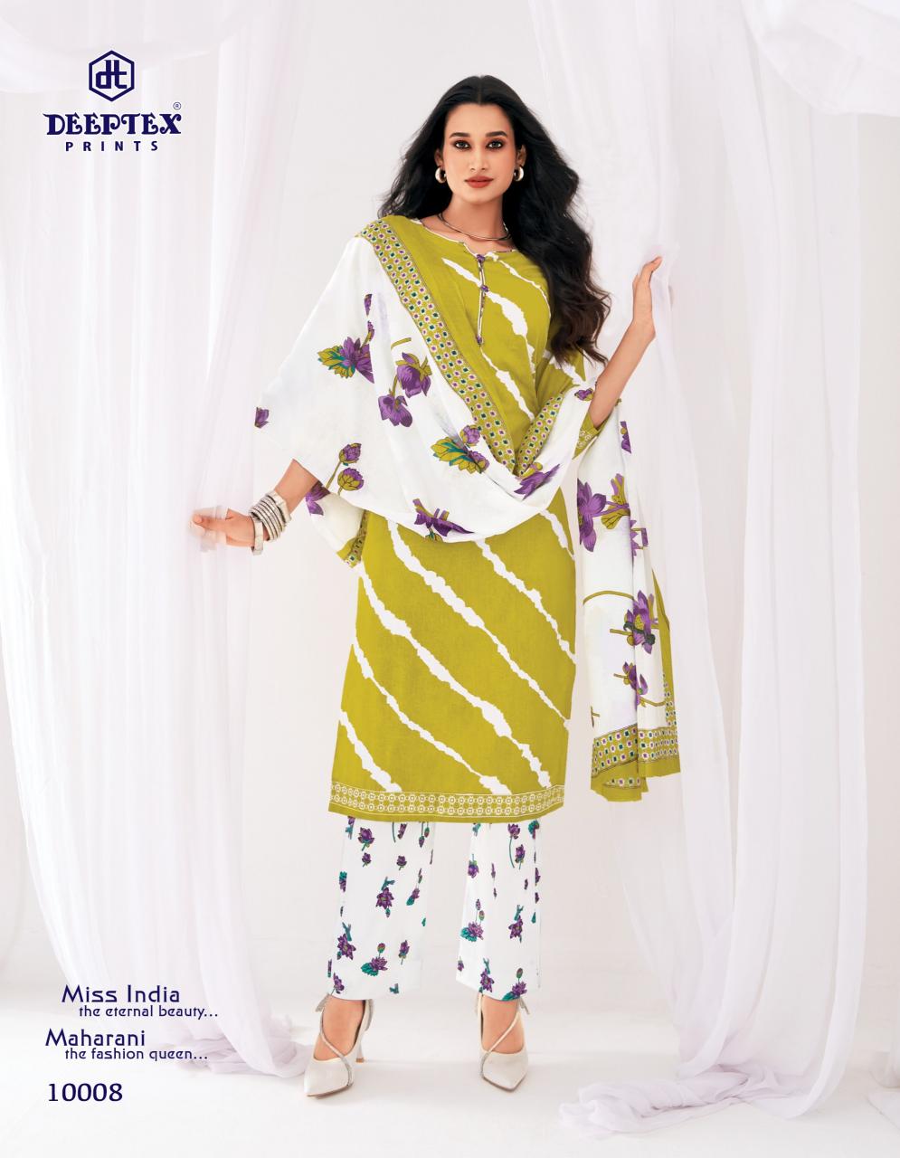Deeptex Miss India Vol 100 – Dress Material Wholesale Catalog