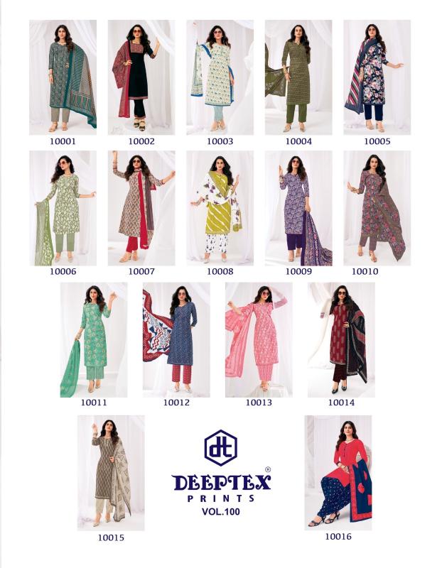 Deeptex miss India Vol 100 – readymade Kurti Pant With Dupatta