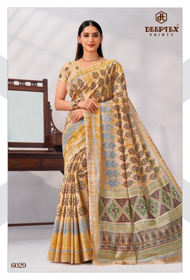 Deeptex Mother India Vol 60 – Cotton Saree Wholesale Catalog