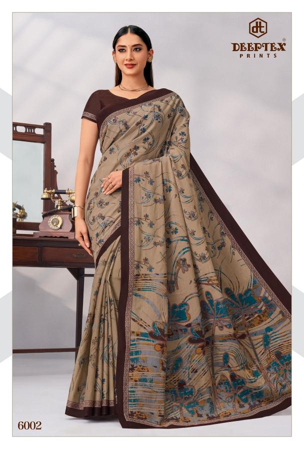 Deeptex Mother India Vol 60 – Cotton Saree Wholesale Catalog