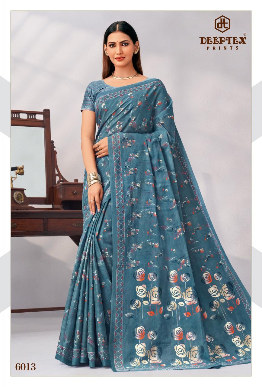 Deeptex Mother India Vol 60 – Cotton Saree Wholesale Catalog