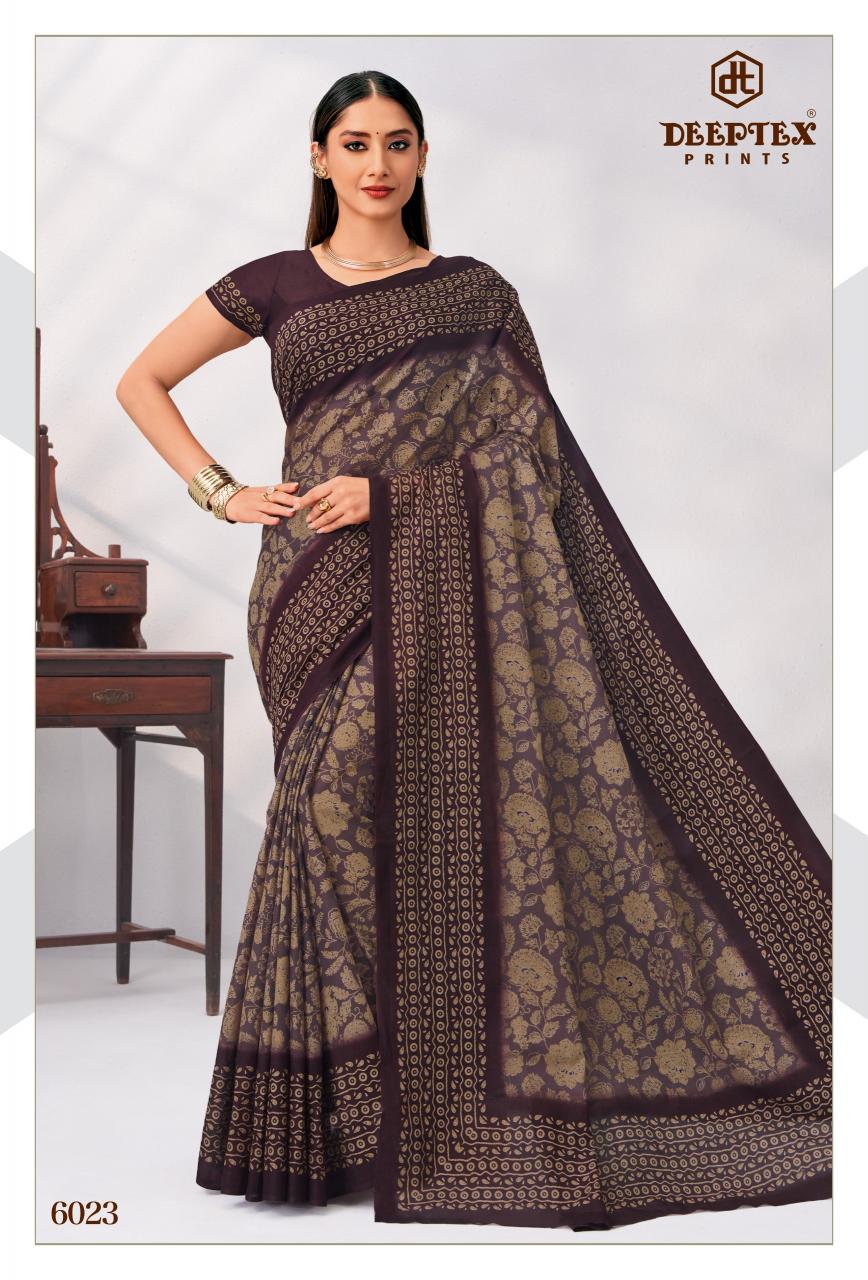 Deeptex Mother India Vol 60 – Cotton Saree Wholesale Catalog