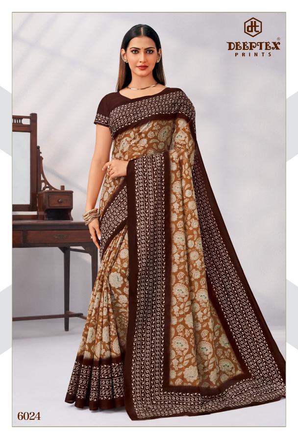 Deeptex Mother India Vol 60 – Cotton Saree Wholesale Catalog