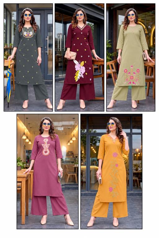 Diya Trends 1001 to 1005 catalog winter cord set wholesale
