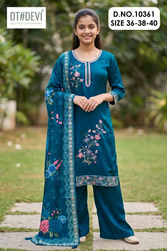 Dt Devi Jharna vol 4 10361 catalog kids ethnic wear wholesale