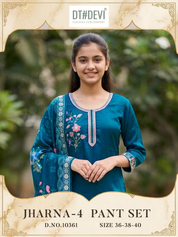 Dt Devi Jharna vol 4 10361 catalog kids ethnic wear wholesale