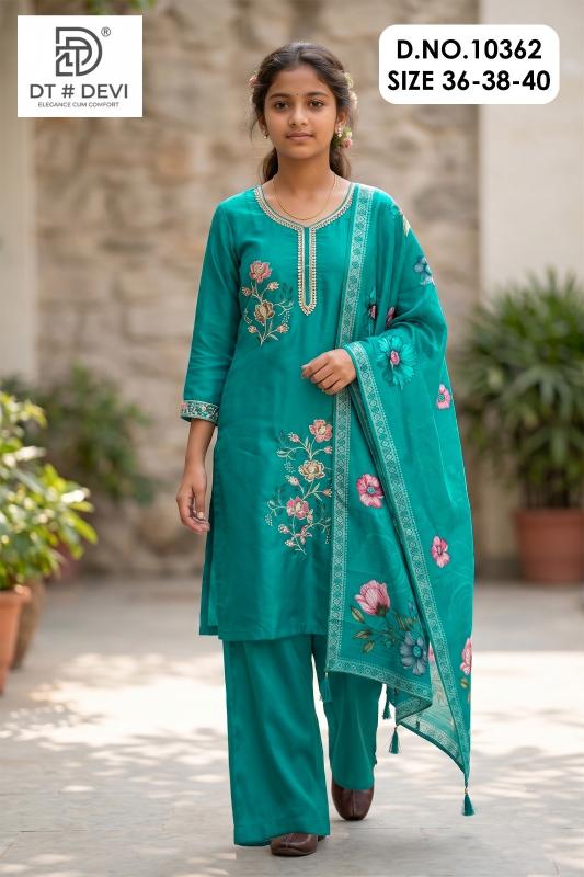 Dt Devi Jharna vol 5 10362 catalog kids party wear wholesale