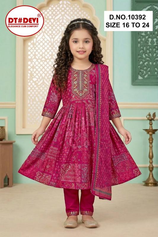 Dt Devi Mishti vol 2 10392 catalog kids clothing manufacturer in India
