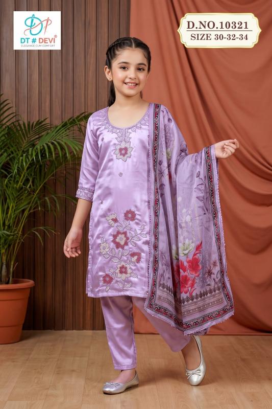 Dt Devi Twisha vol 1 10321 catalog kids ethnic wear wholesale market India