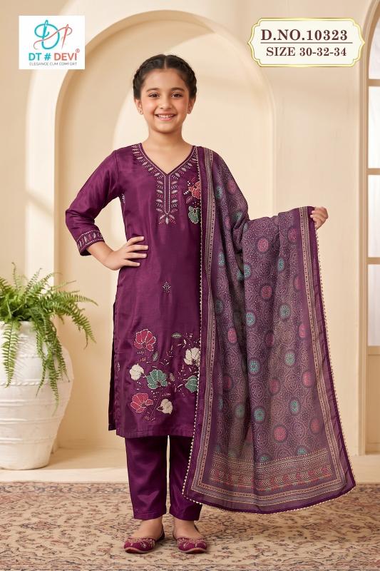 Dt Devi Twisha vol 2 10323 catalog kids wear wholesale India