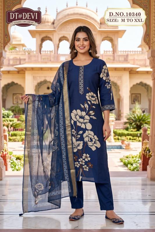 Dt Devi Venisaa vol 3 10340 catalog wholesale womens kurtis in india