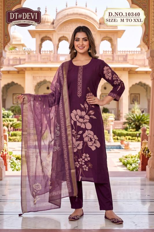 Dt Devi Venisaa vol 3 10340 catalog wholesale womens kurtis in india