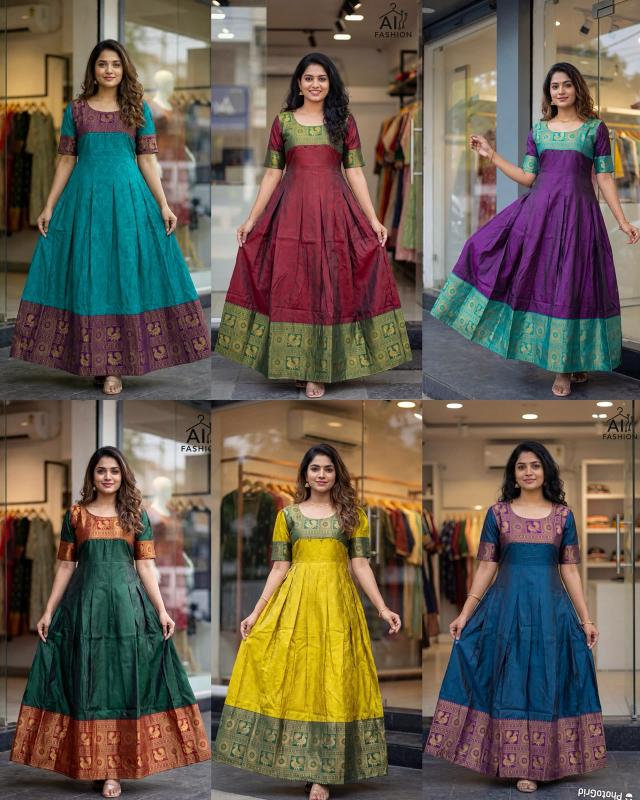 Felocirt Kalyani catalog gown type kurti wholesale