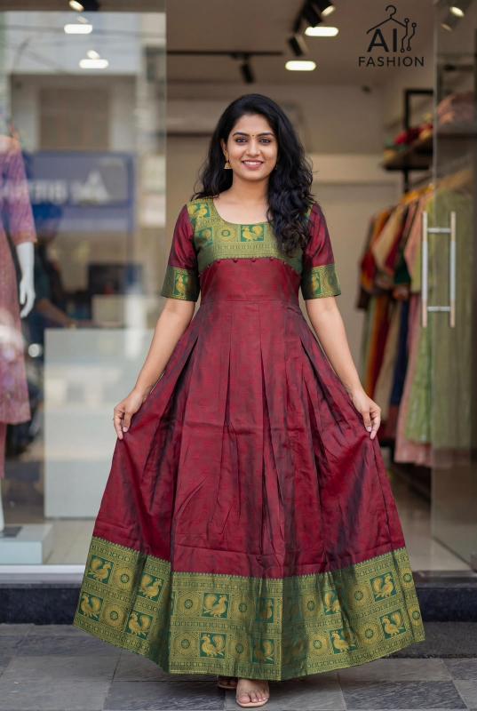 Felocirt Kalyani catalog gown type kurti wholesale