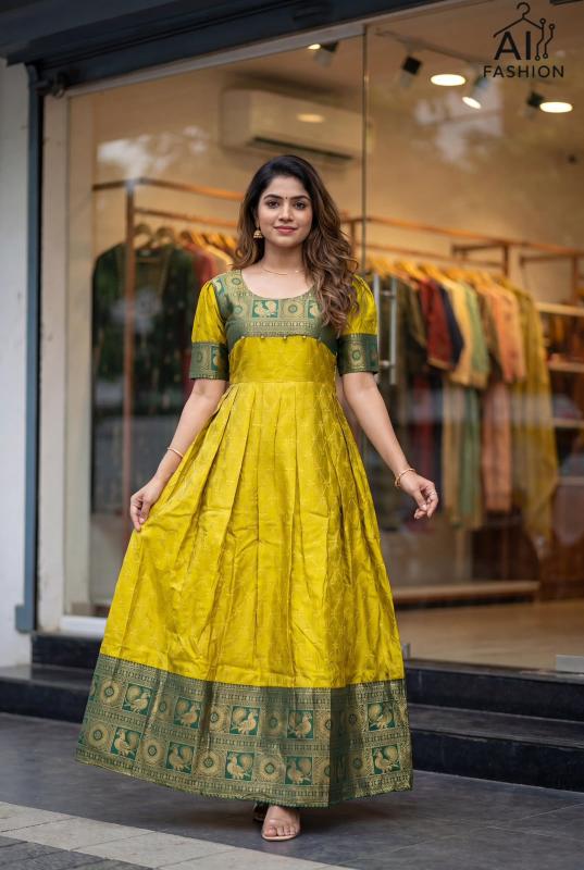 Felocirt Kalyani catalog gown type kurti wholesale