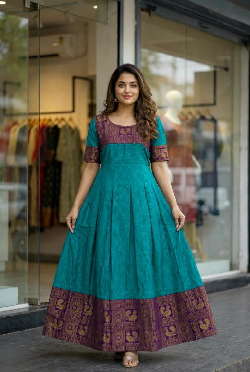 Felocirt Kalyani catalog gown type kurti wholesale