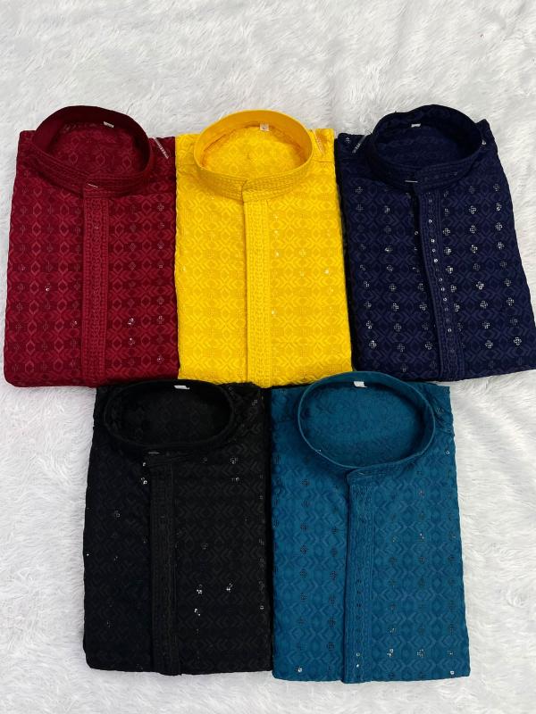 Felocirt Manyavar Chikankari 2.0 catalog Mens garments bulk order