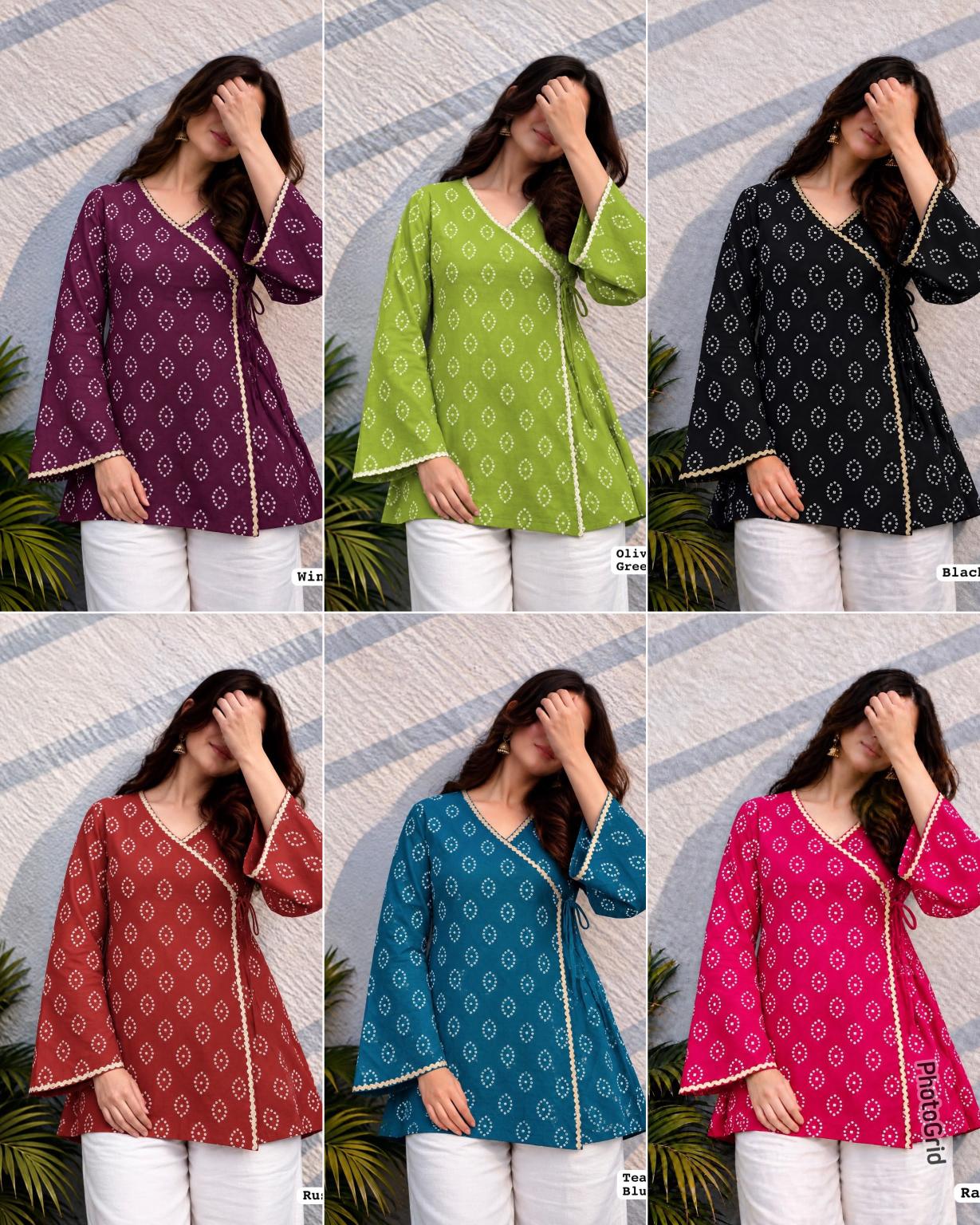 Felocity Adaa 5.0 Nx catalog wholesale tops kurtis rayon