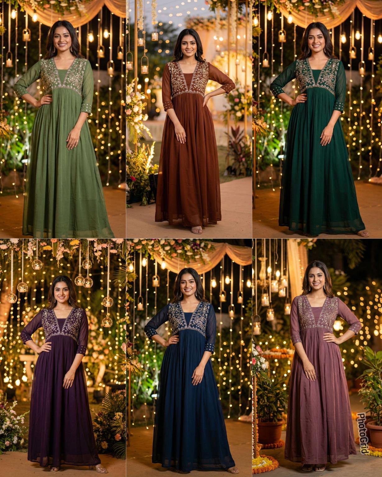 Felocity Amayra catalog kurti type gown wholesale