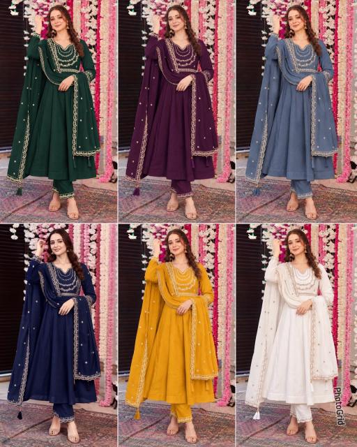 Felocity Anaya catalog wholesale embroidery work kurtis