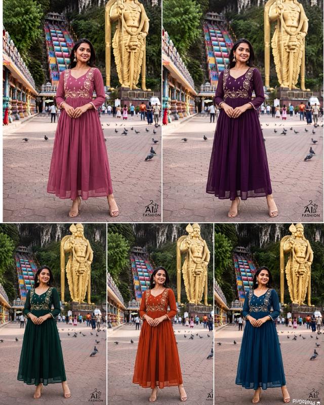 Felocity Batu Caves vol 2 catalog embroidered kurtis online india wholesale