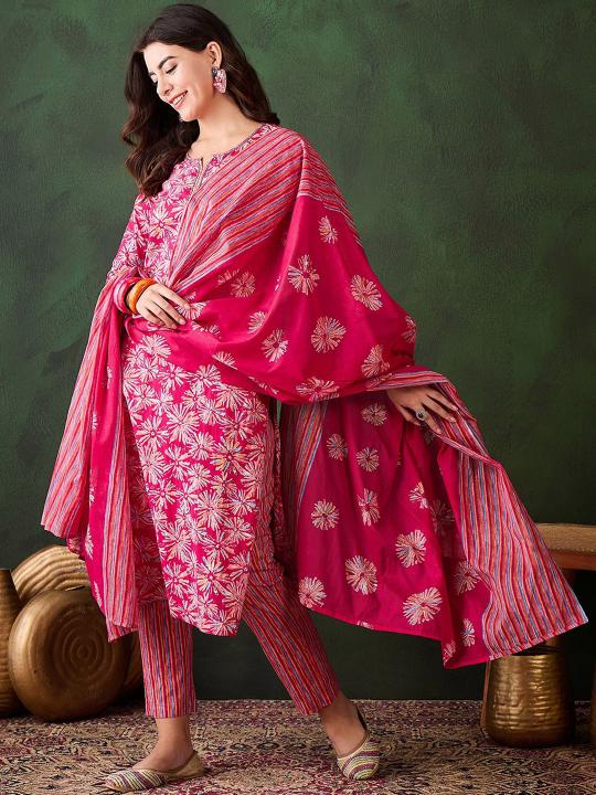 Felocity Cotton Printed vol 25 catalog wholesale kalamkari kurti fabrics material in coimbatore