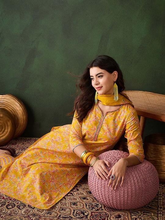 Felocity Cotton Printed vol 25 catalog wholesale kalamkari kurti fabrics material in coimbatore