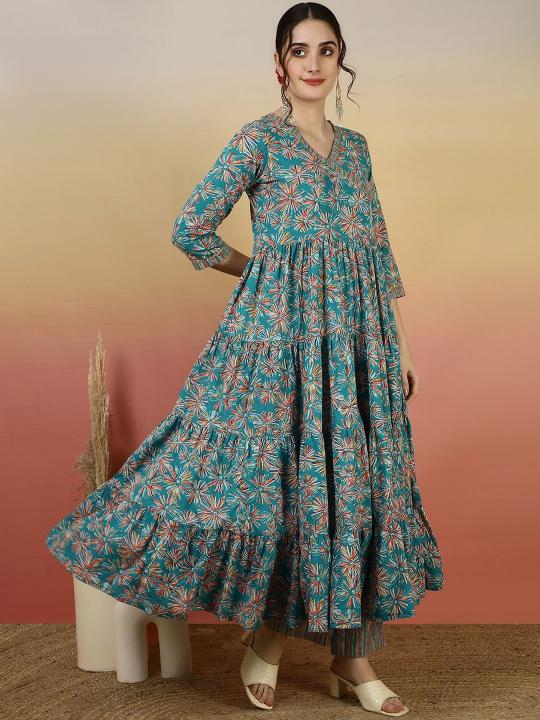 Felocity Cotton Printed vol 26 catalog gota patti kurtis wholesale
