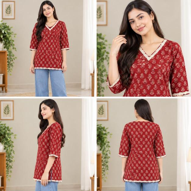 Felocity Cotton vol 788 catalog wholesale market of kurtis in ahmedabad