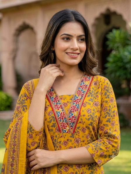 Felocity Cotton vol 799 catalog yoke model kalmakari kurti wholesale