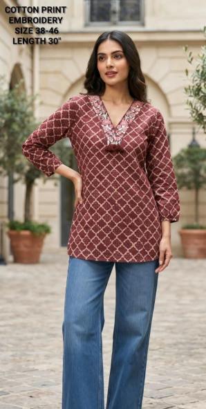 Felocity Cotton vol 858 catalog cotton kurti wholesale market in delhi