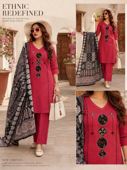Felocity Daboo Cotton vol 3 catalog ready kurti set wholesale