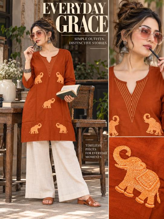 Felocity Daboo Cotton vol 9 catalog short kurtis for jeans wholesale