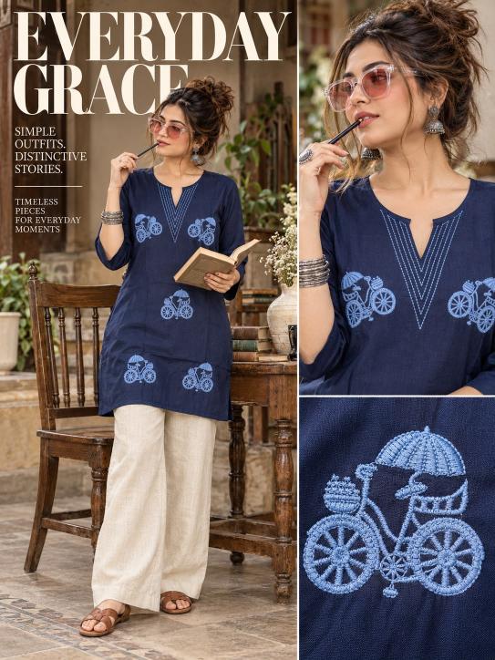 Felocity Daboo Cotton vol 9 catalog short kurtis for jeans wholesale