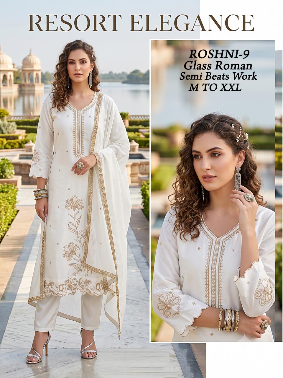 Felocity Glass roman vol 9 catalog wholesale kurti manufacturers in chennai