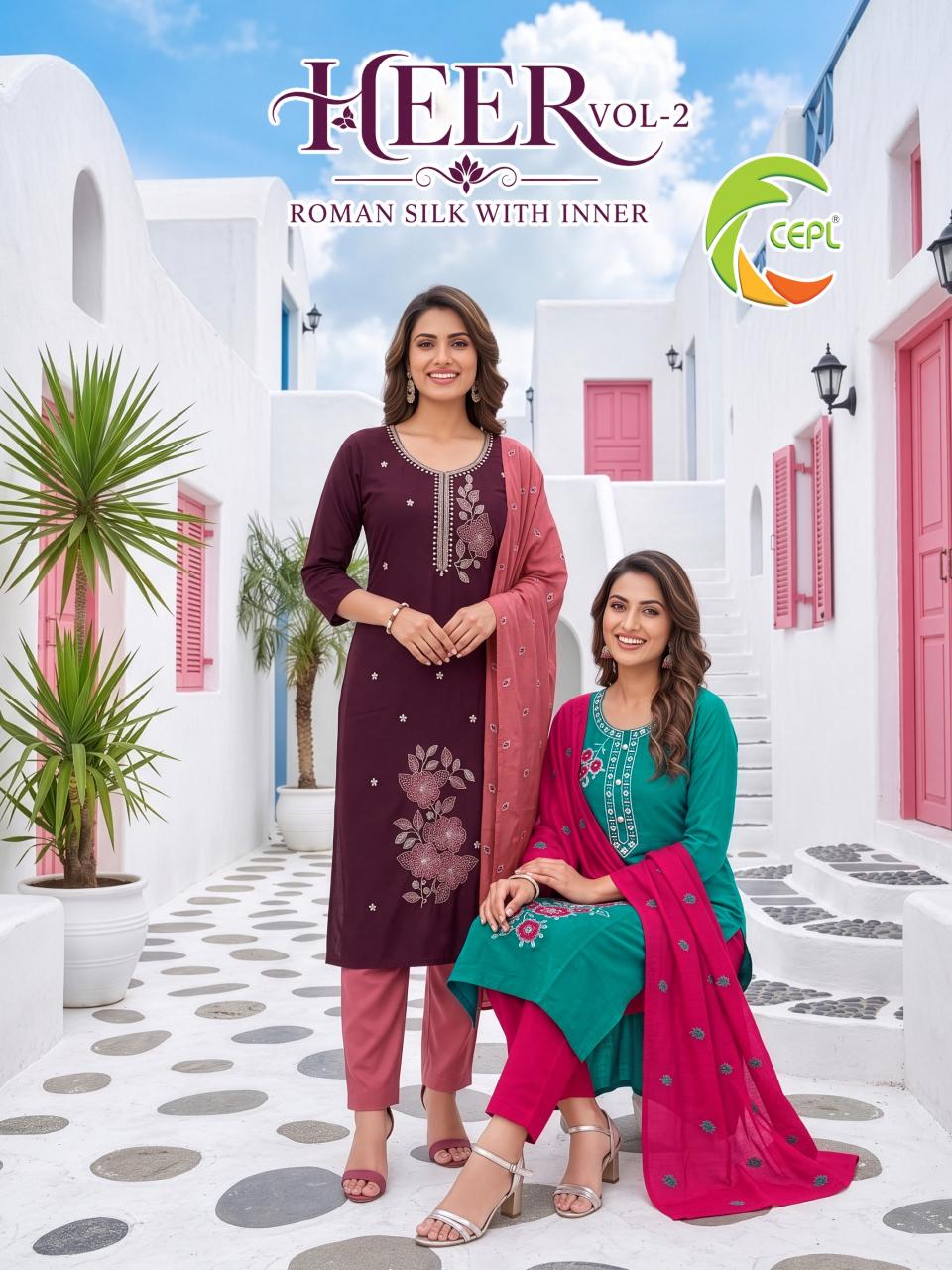 Felocity Heer vol 2 catalog wholesale kurti market in thane