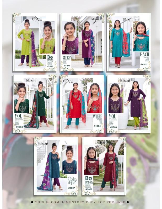 Felocity Ishani vol 1 catalog Wholesale Kids Dresses for Resellers
