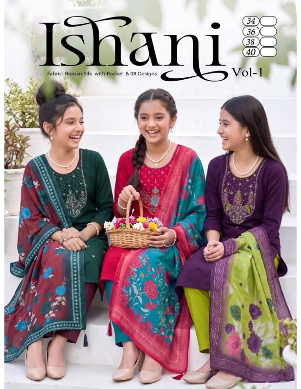 Felocity Ishani vol 1 catalog Wholesale Kids Dresses for Resellers