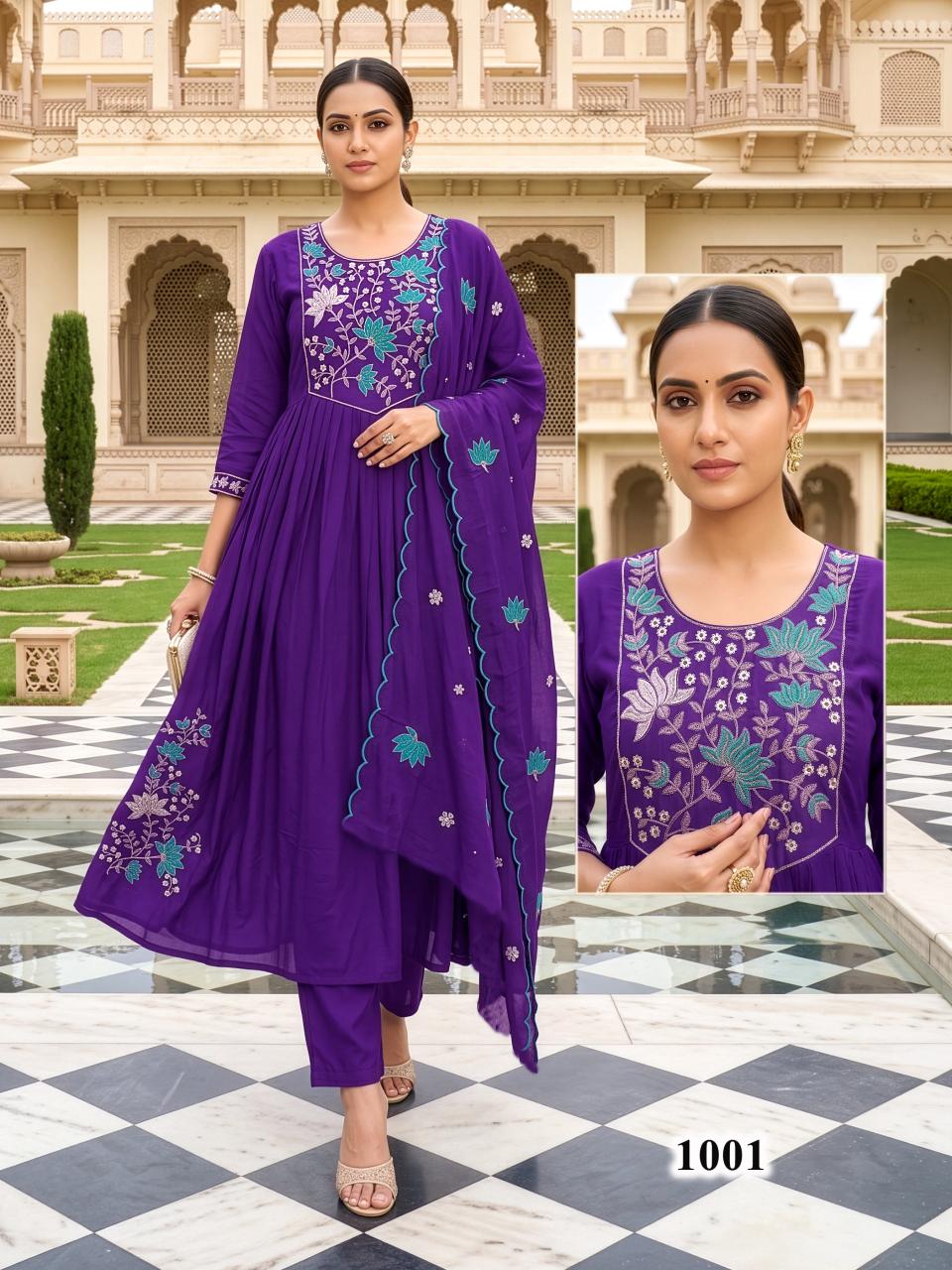 Felocity Kalki vol 2 catalog chanderi kurtis wholesale