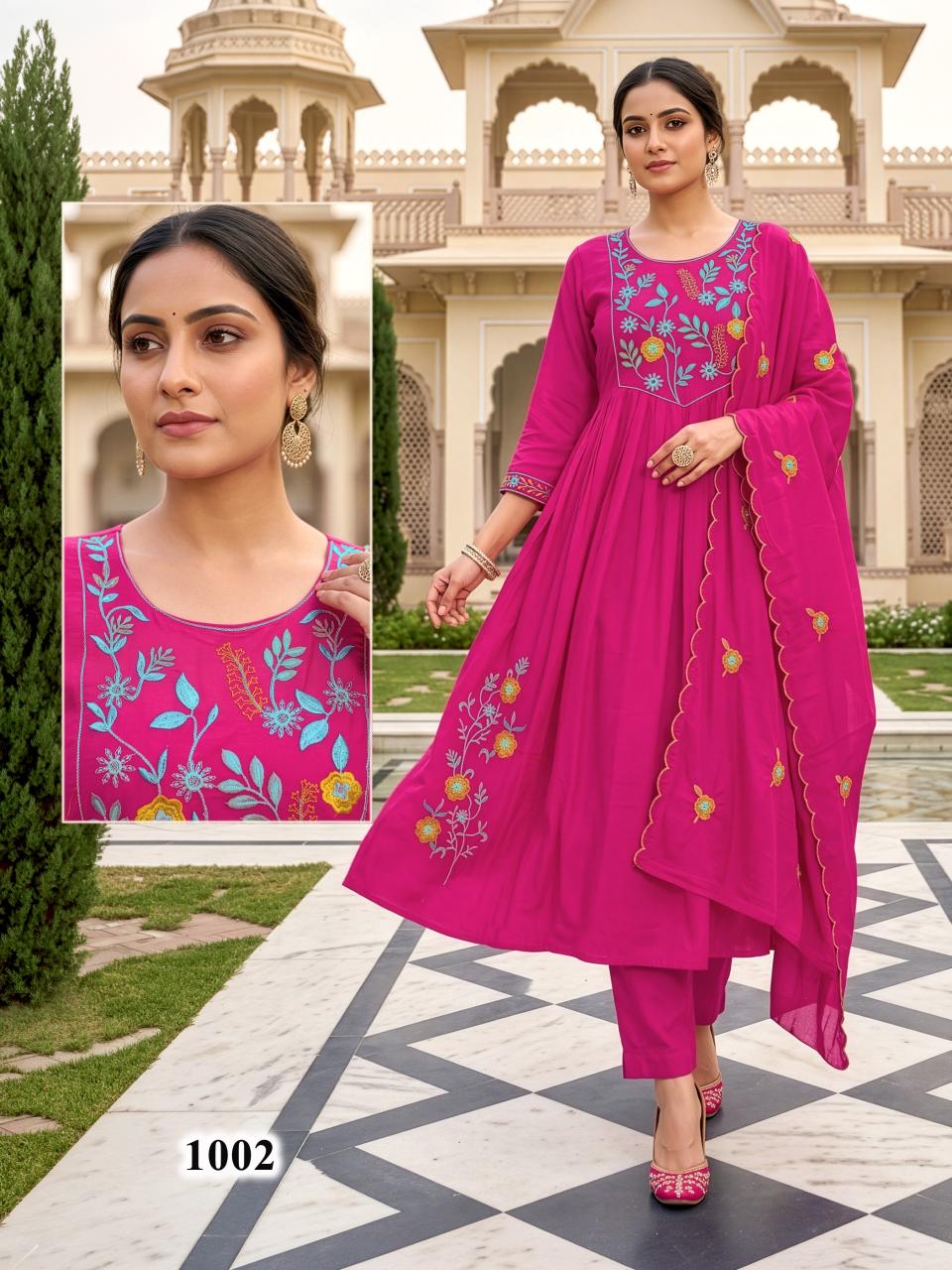 Felocity Kalki vol 2 catalog chanderi kurtis wholesale