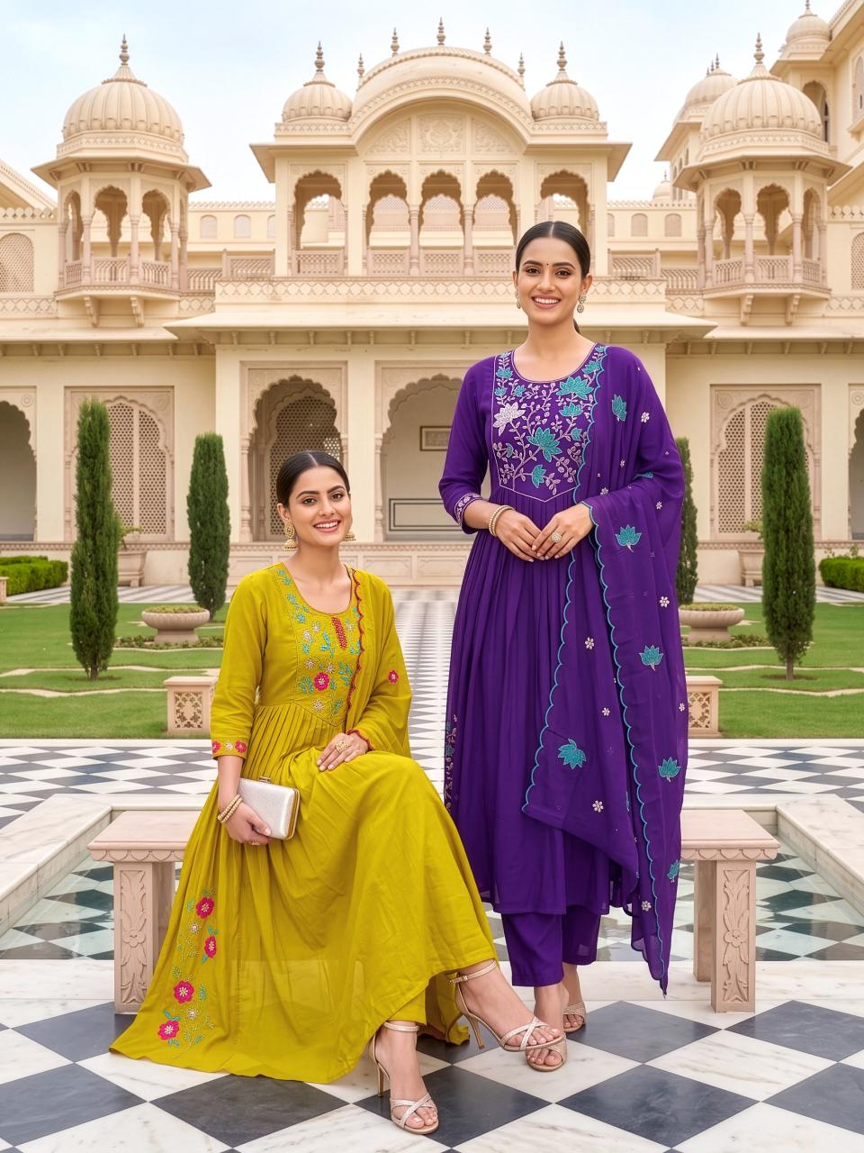 Felocity Kalki vol 2 catalog chanderi kurtis wholesale