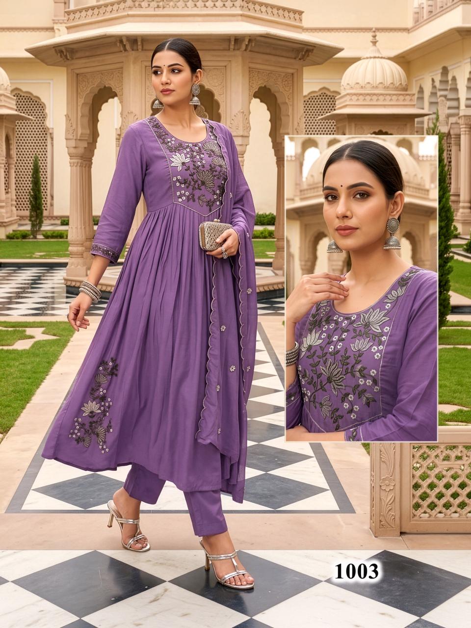 Felocity Kalki vol 2 catalog chanderi kurtis wholesale