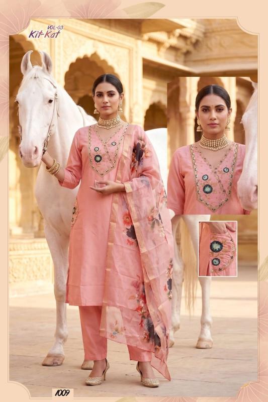 Felocity Kit Kat vol 3 catalog sabhyata kurtis wholesale online