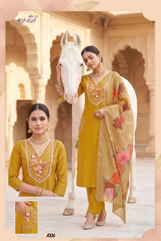 Felocity Kit Kat vol 3 catalog sabhyata kurtis wholesale online