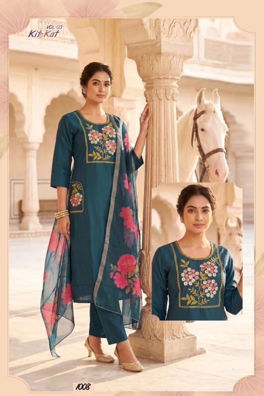 Felocity Kit Kat vol 3 catalog sabhyata kurtis wholesale online