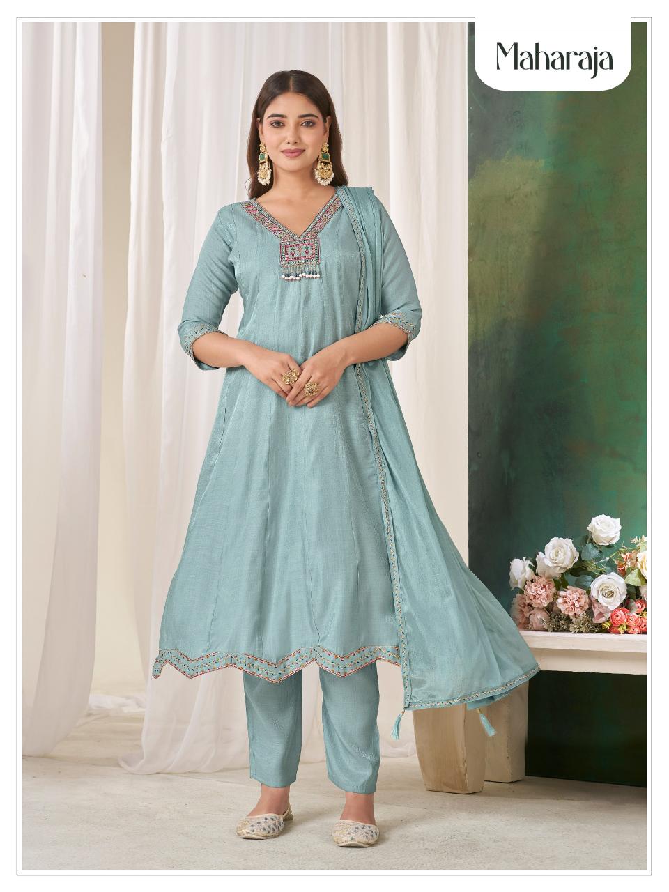 Felocity maharaja catalog anarkali kurtis wholesale online india