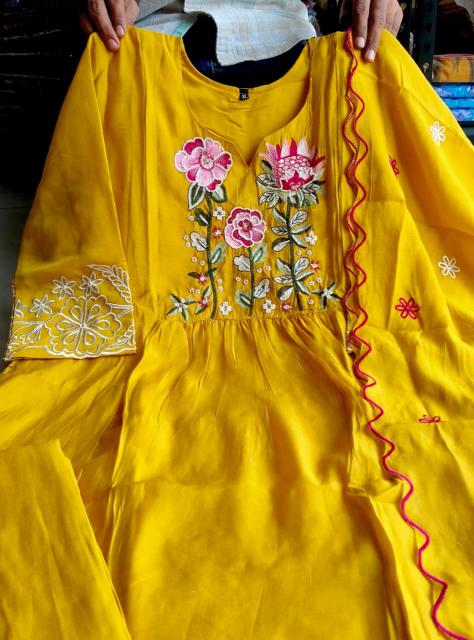 Felocity Mul Chanderi vol 11 catalog chanderi kurtis wholesale