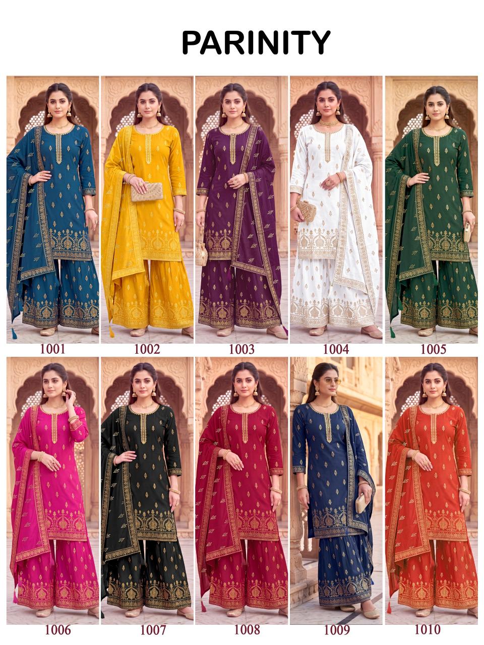 Felocity Pariniti catalog wholesale rayon kurti