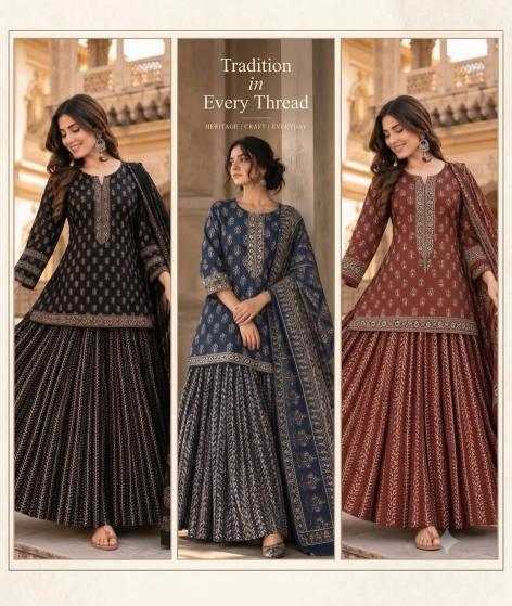 Felocity Premium Cotton vol 109 catalog kurti with skirt wholesale